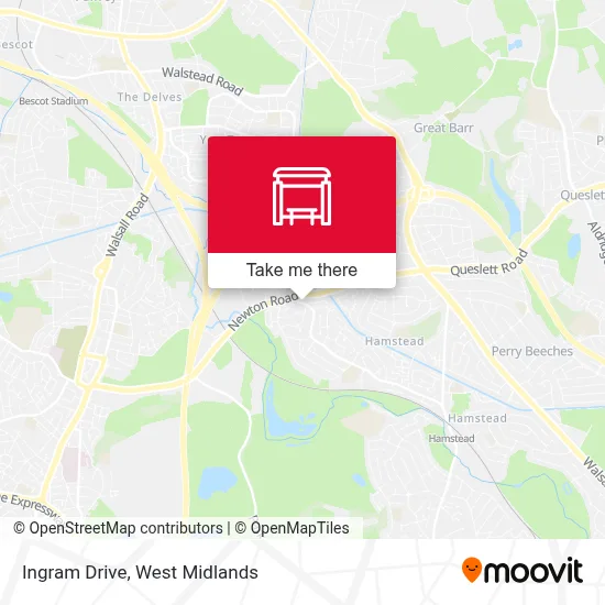 Ingram Drive map