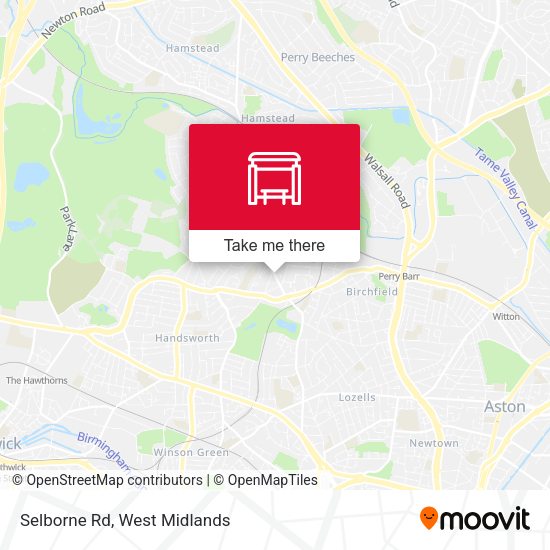 Selborne Rd map