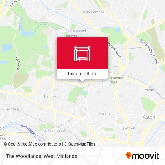 The Woodlands map