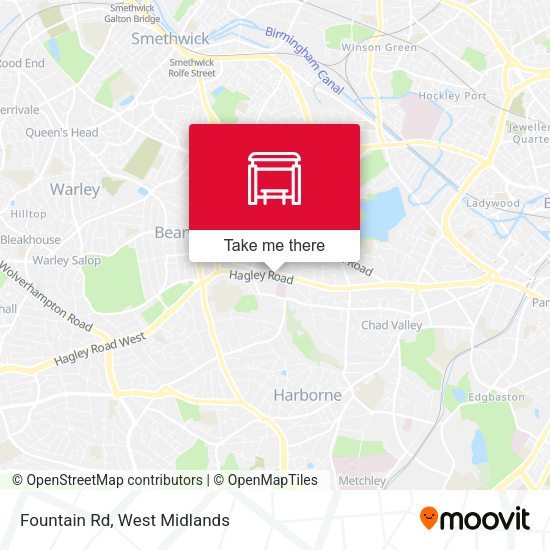 Fountain Rd map