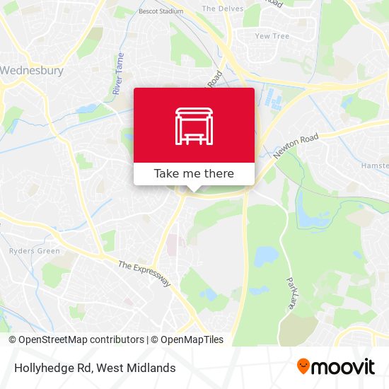 Hollyhedge Rd map