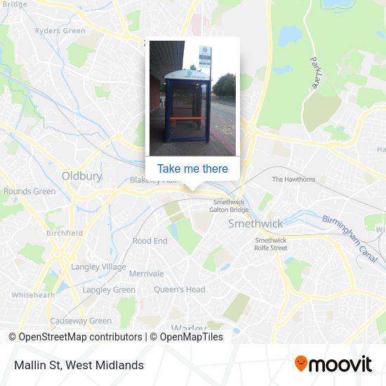 Mallin St map