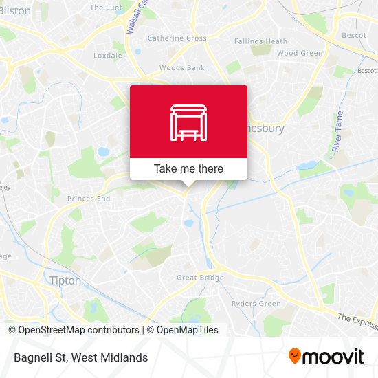 Bagnell St map
