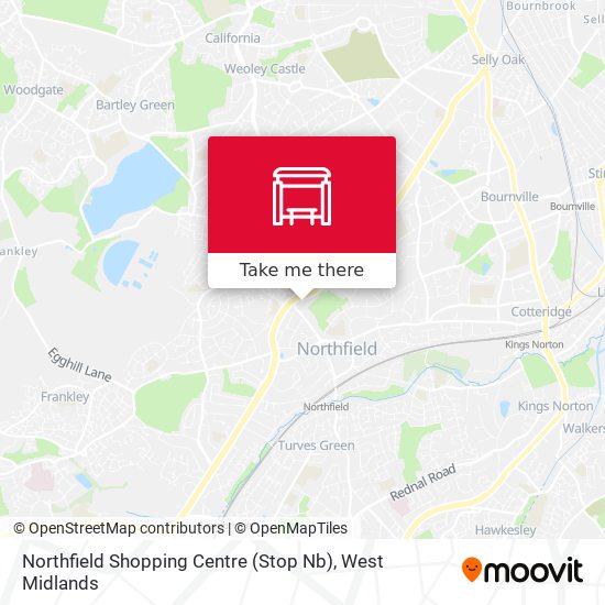 Northfield Shopping Centre (Stop Nb) map