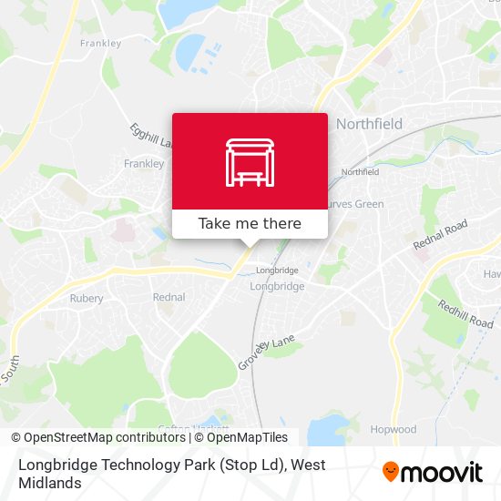 Longbridge Technology Park (Stop Ld) map