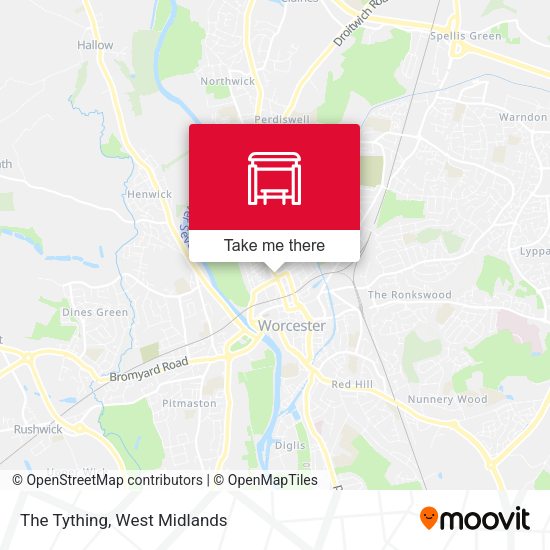 The Tything map