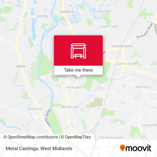 Metal Castings map