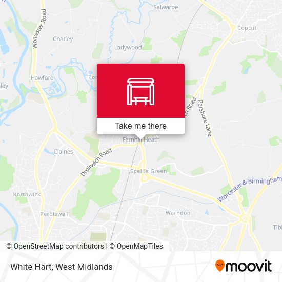 White Hart map