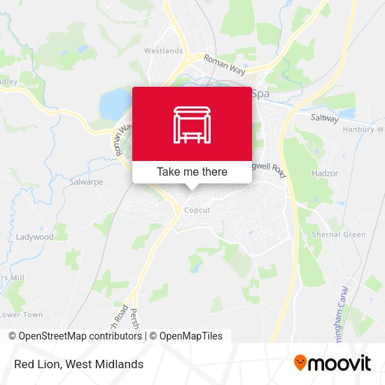 Red Lion map