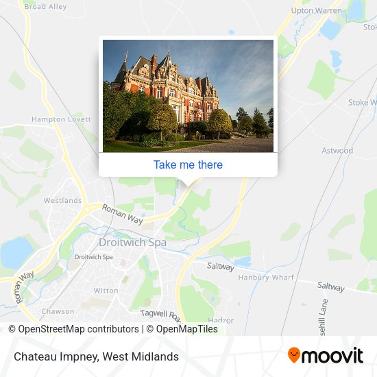 Chateau Impney map