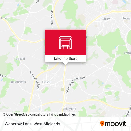 Woodrow Lane map