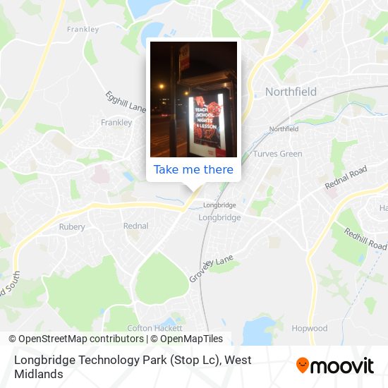 Longbridge Technology Park (Stop Lc) map