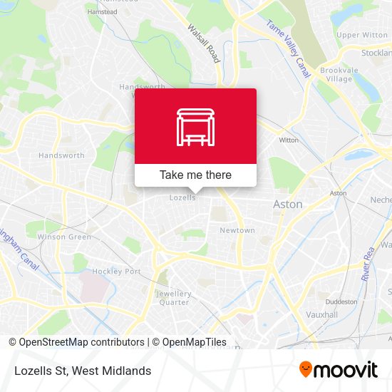 Lozells St map