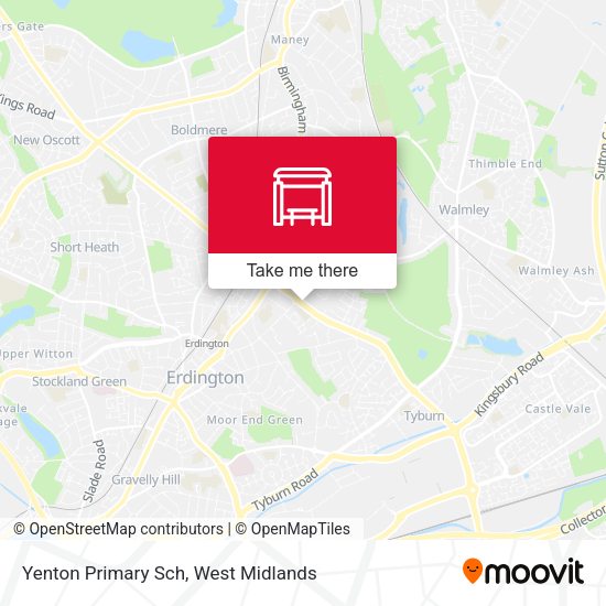 Yenton Primary Sch map