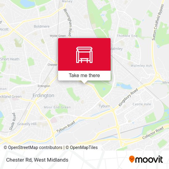 Chester Rd map
