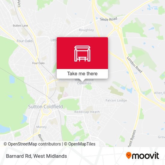 Barnard Rd map