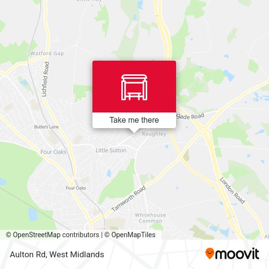 Aulton Rd map
