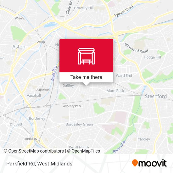 Parkfield Rd map