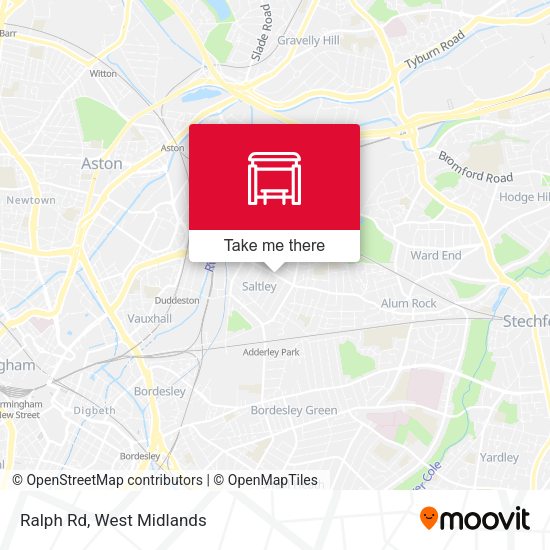 Ralph Rd map