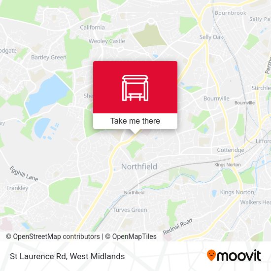 St Laurence Rd map