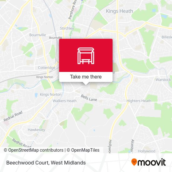 Beechwood Court map