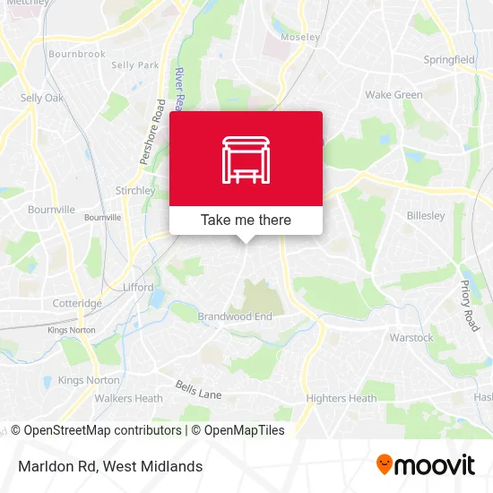 Marldon Rd map