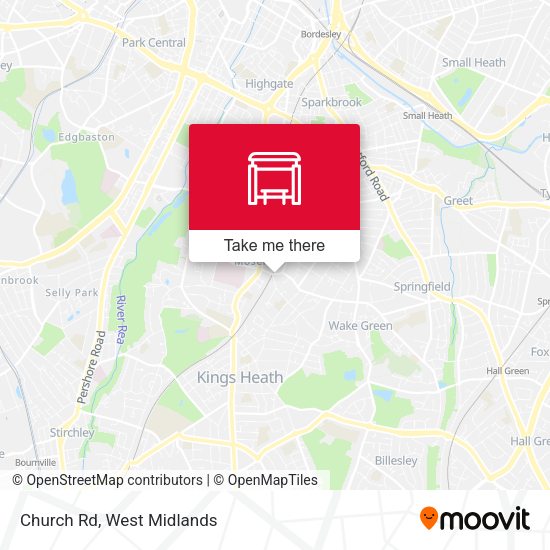 Church Rd map