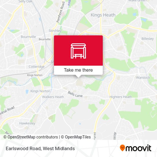 Earlswood Road map