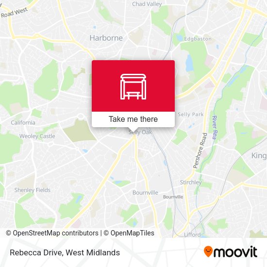 Rebecca Drive map