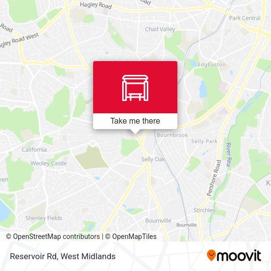 Reservoir Rd map