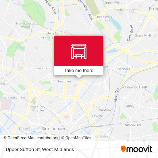 Upper Sutton St map