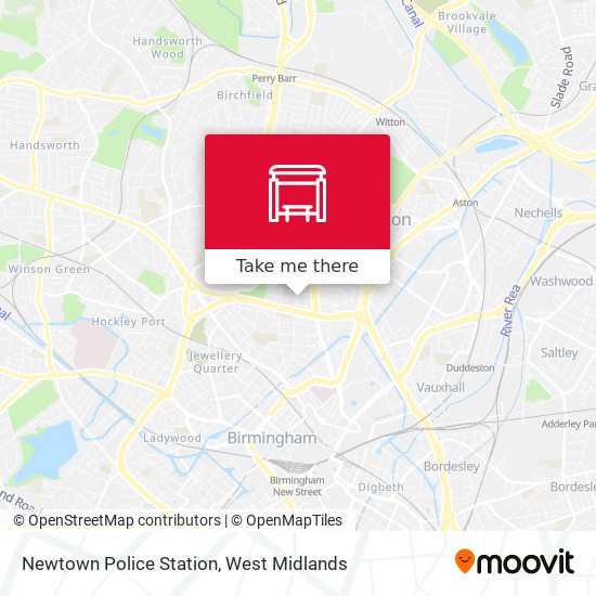 Newtown Police Station map