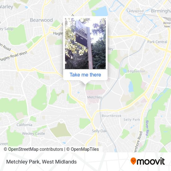 Metchley Park map