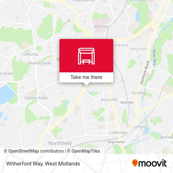 Witherford Way map