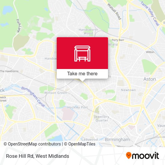 Rose Hill Rd map