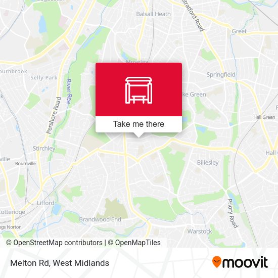 Melton Rd map