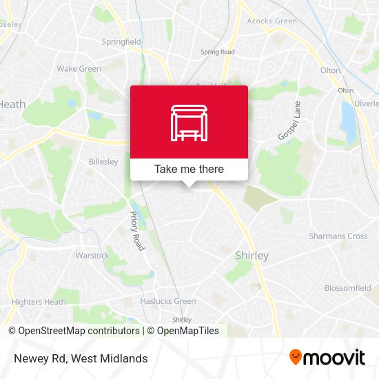Newey Rd map