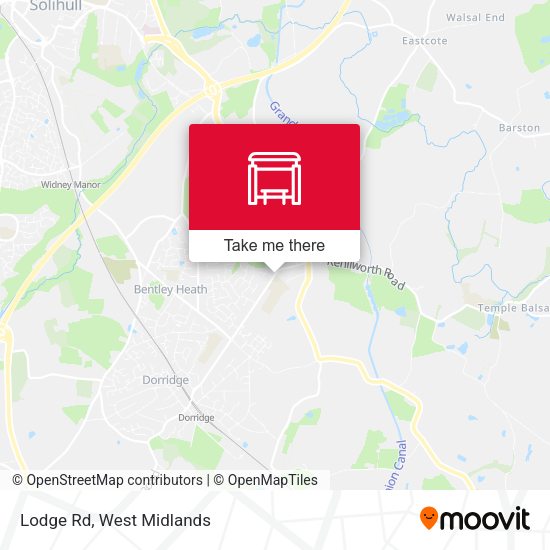 Lodge Rd map