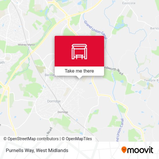 Purnells Way map