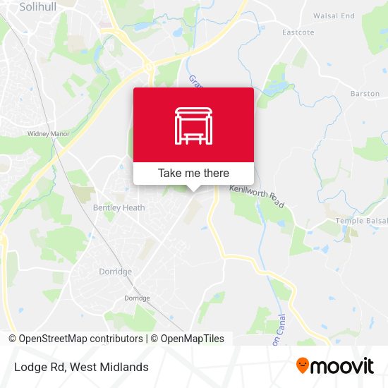 Lodge Rd map