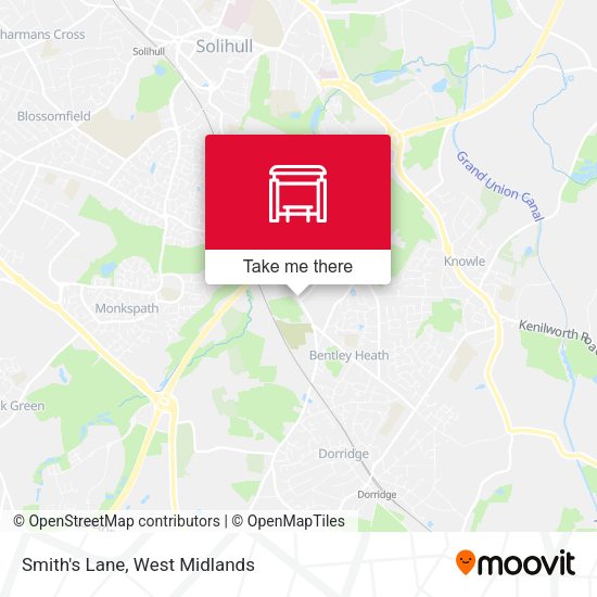 Smith's Lane map