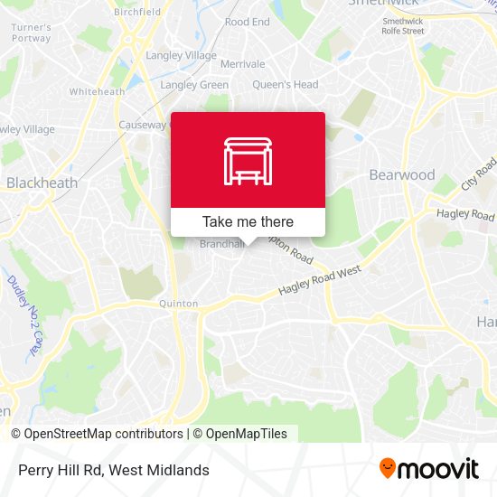 Perry Hill Rd map