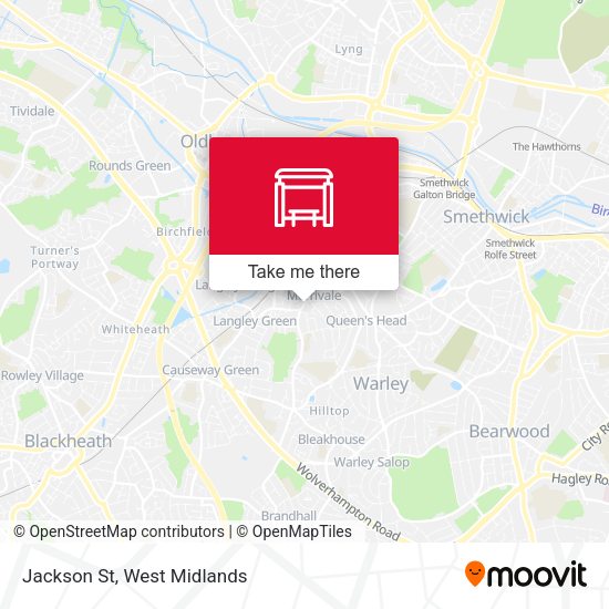 Jackson St map