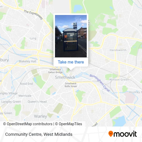 Community Centre map