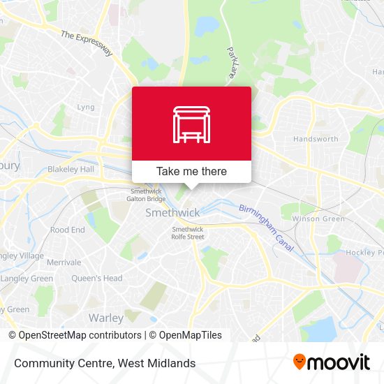 Community Centre map