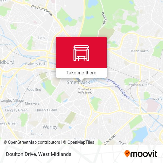 Doulton Drive map