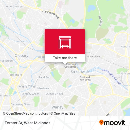 Forster St map