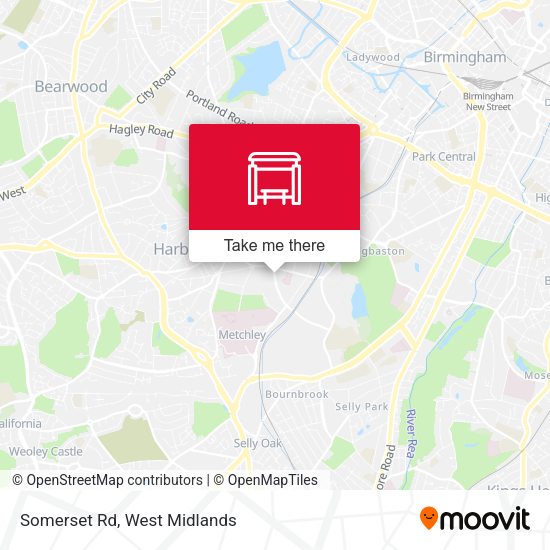 Somerset Rd map