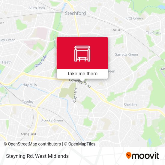 Steyning Rd map
