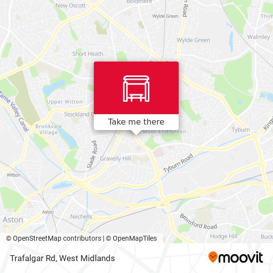 Trafalgar Rd map